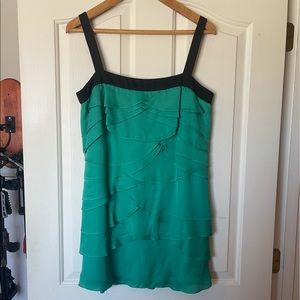 BCBGMaxAzria Emerald Cocktail Dress